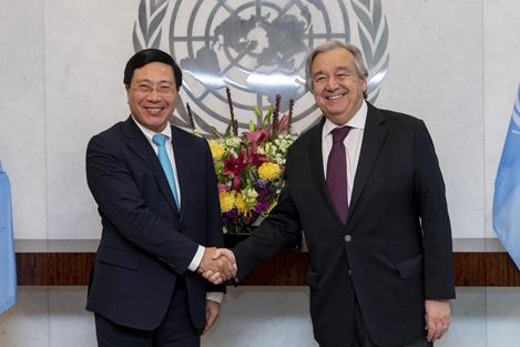 Lãnh đạo Liên hợp quốc và các nước đánh giá cao vị thế quốc tế của Việt Nam